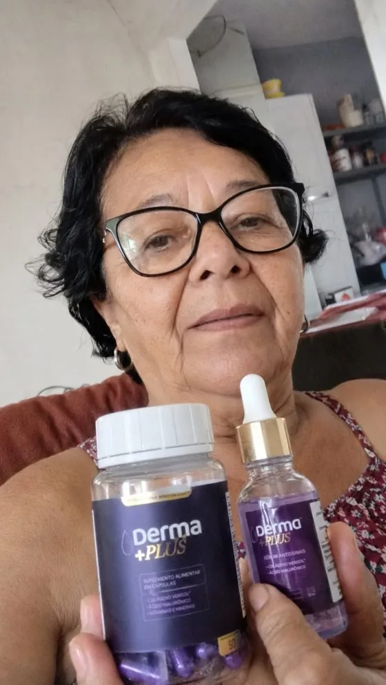 Sônia Maria, 67 anos — cliente Derma+ Plus
